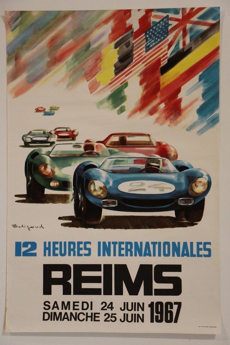 12 Heures de Reims 1967 (Lot n°42) AUTOMOBILIA Collection Roger