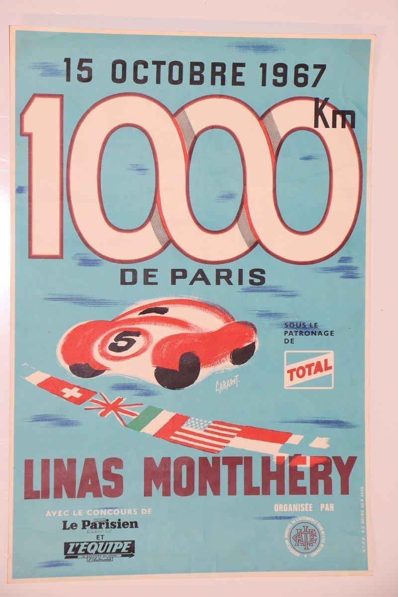 1000 km de Paris 1967 (Lot n°47) AUTOMOBILIA Collection Roger