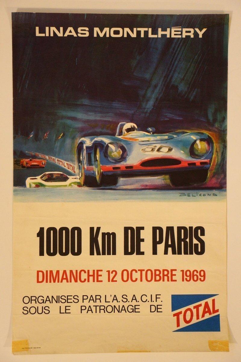 1000 km de Paris 1969 (Lot n°48) AUTOMOBILIA Collection Roger