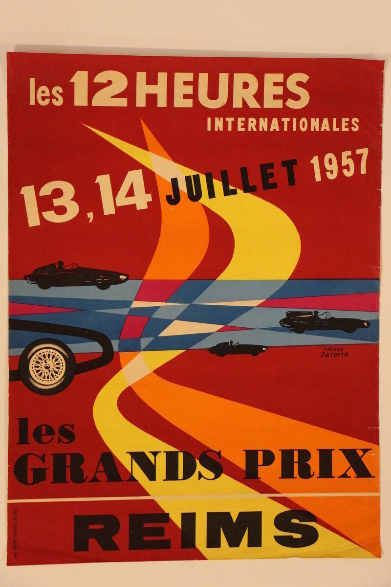 Grand Prix de Reims 1957 (Lot n°34) AUTOMOBILIA Collection Roger