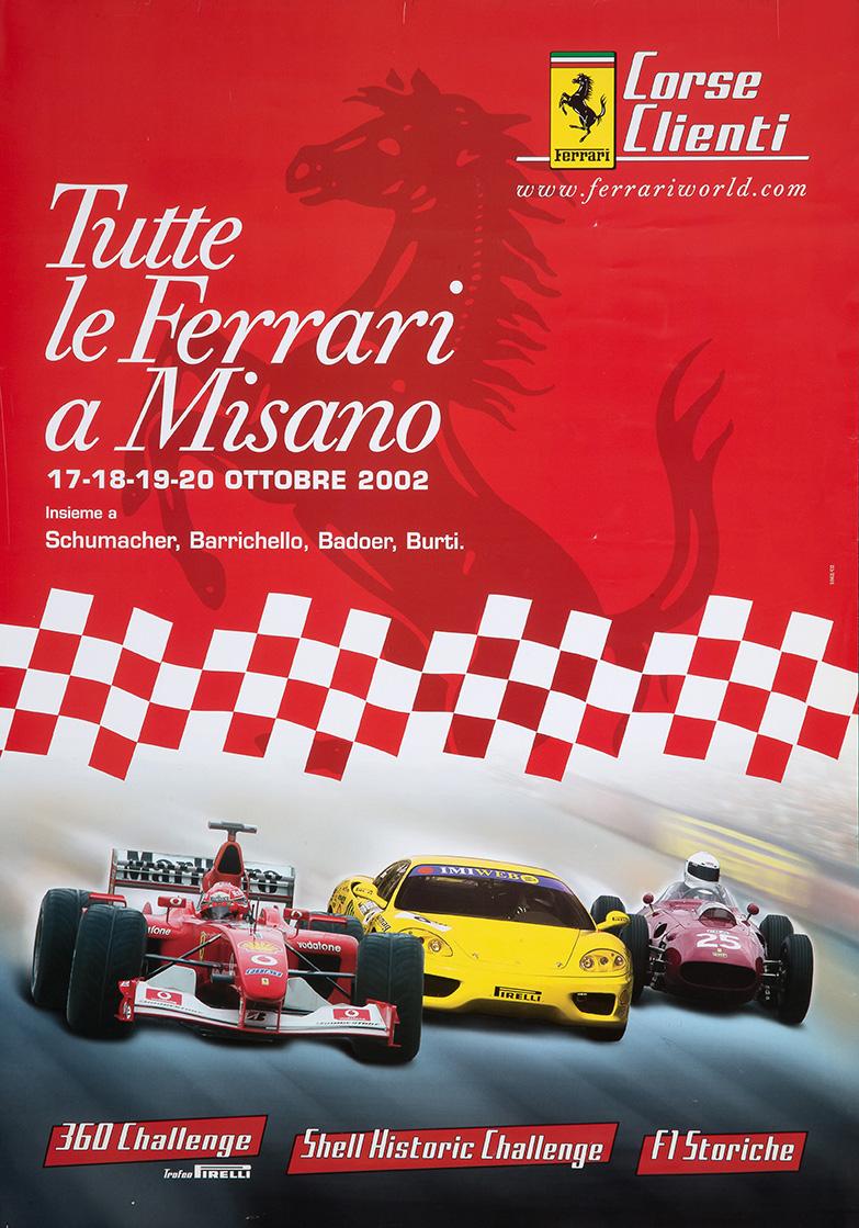 FERRARI CORSE CLIENTI (Lot n°87) AUTOMOBILIA VENTE DE NOËL Ventes