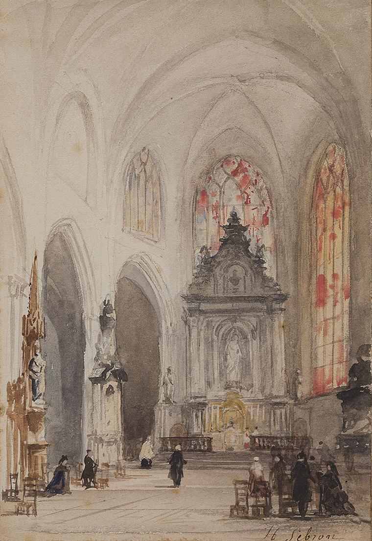 Hippolyte SEBRON (Lot n°36) Maîtres anciens Tableaux & Dessins